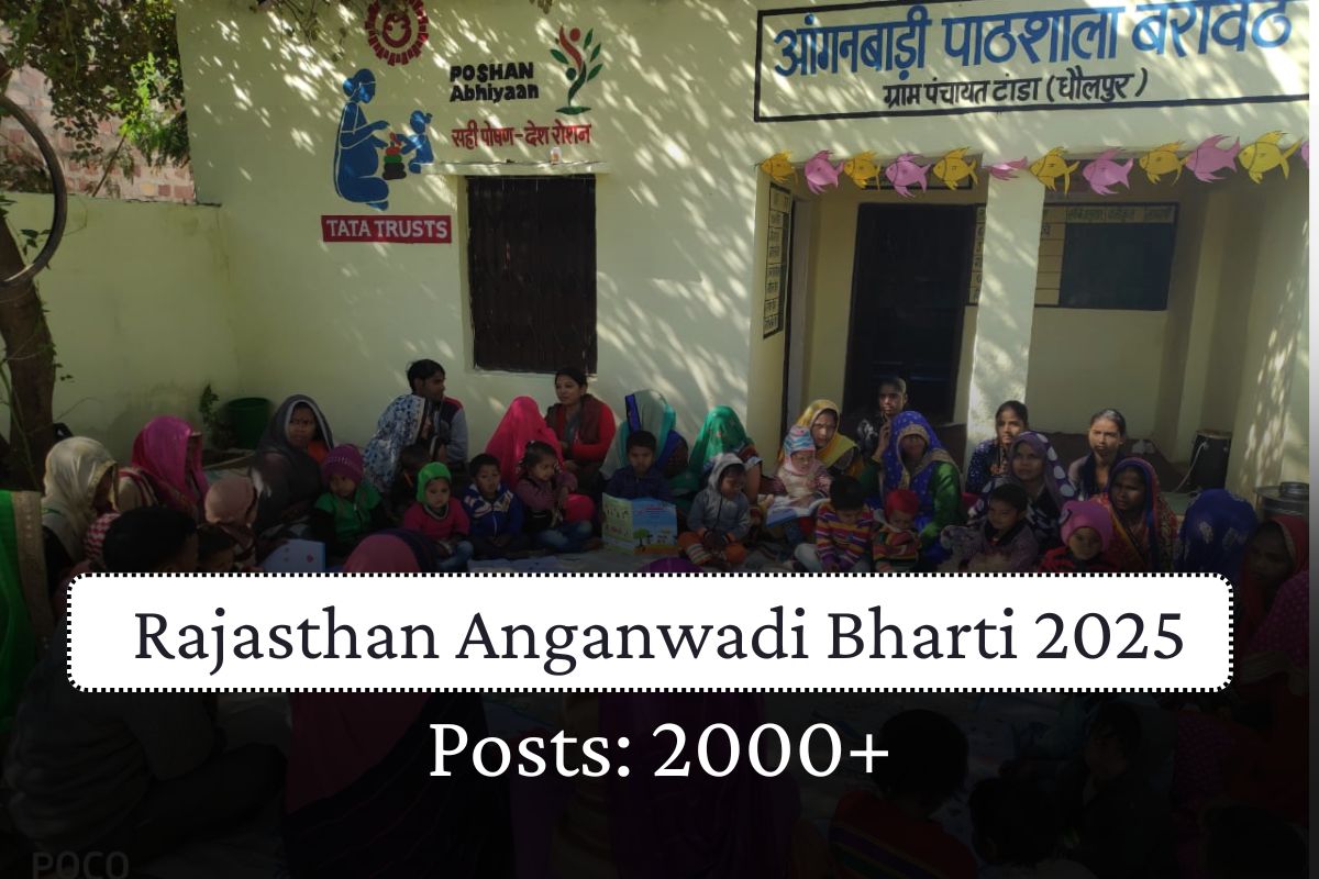 Rajasthan Anganwadi Bharti 2025