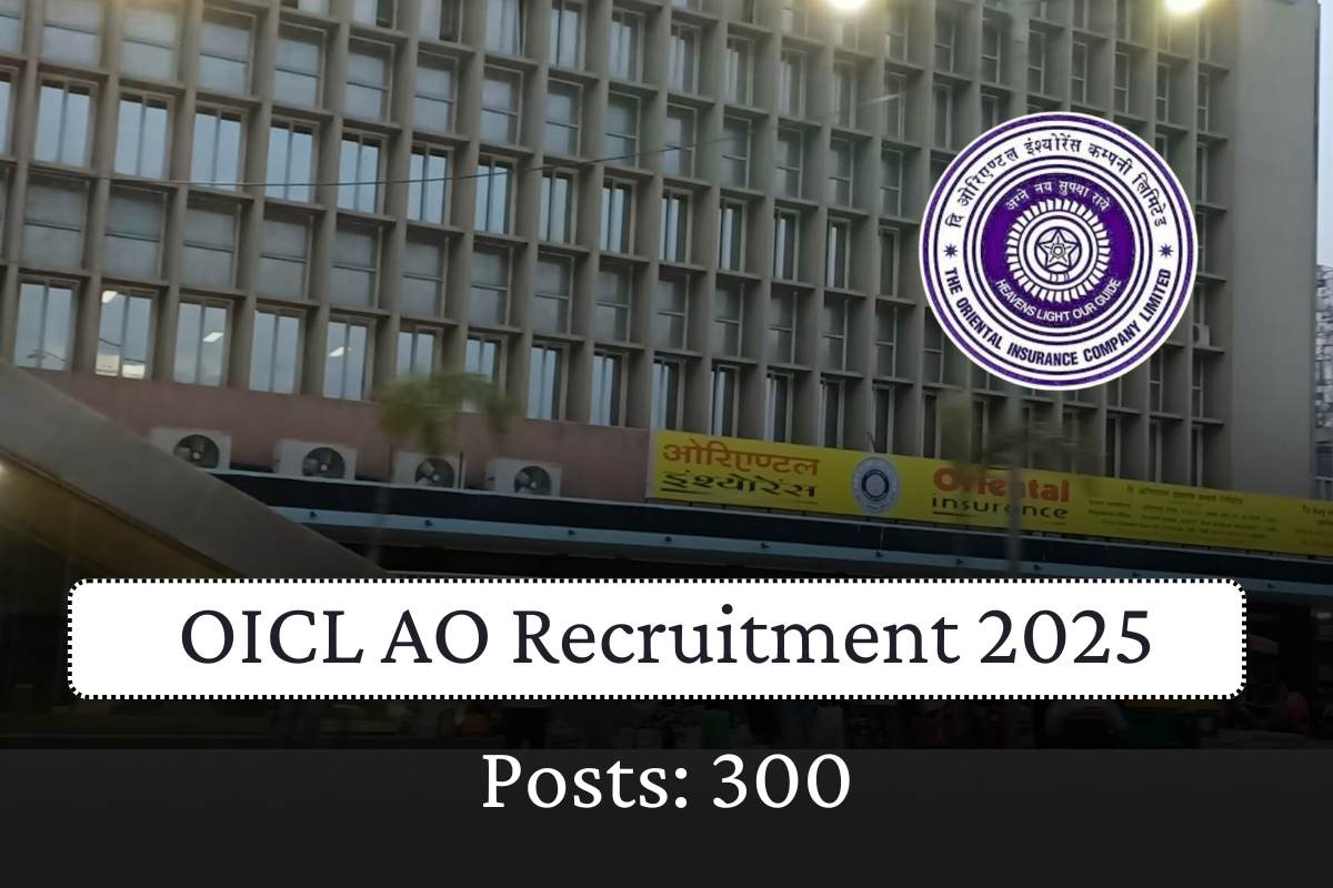 OICL AO Recruitment 2025